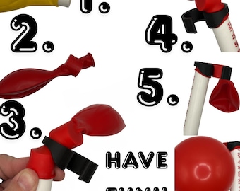 Kit de bocina de globo, máquina de sonido para armar, juguete STEM, no se necesitan herramientas.