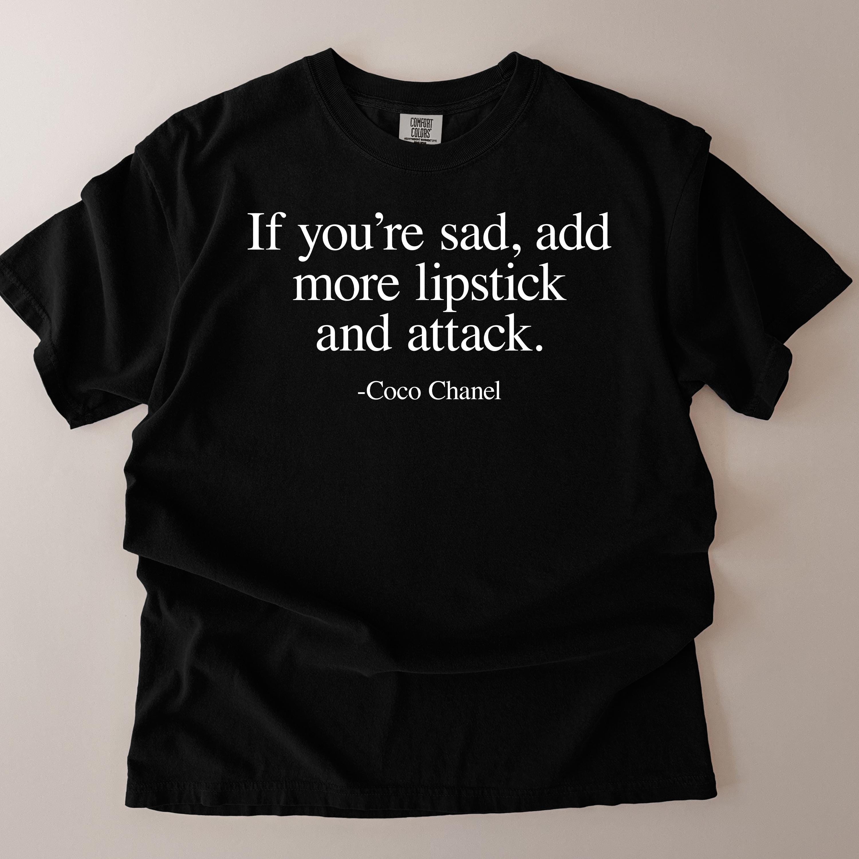 Coco Chanel T Shirt - Etsy