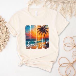 Summer Shirt, Summer Vibes Shirt, Gift For Summer Lovers, Beachy Vibes Summer Tops, Gift For Mom, Gift for Beach Lover