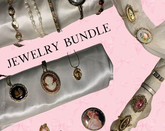 Curated Thrifted Jewelry Bundle | Unique Vintage & Modern Pieces Tailored to Your Style