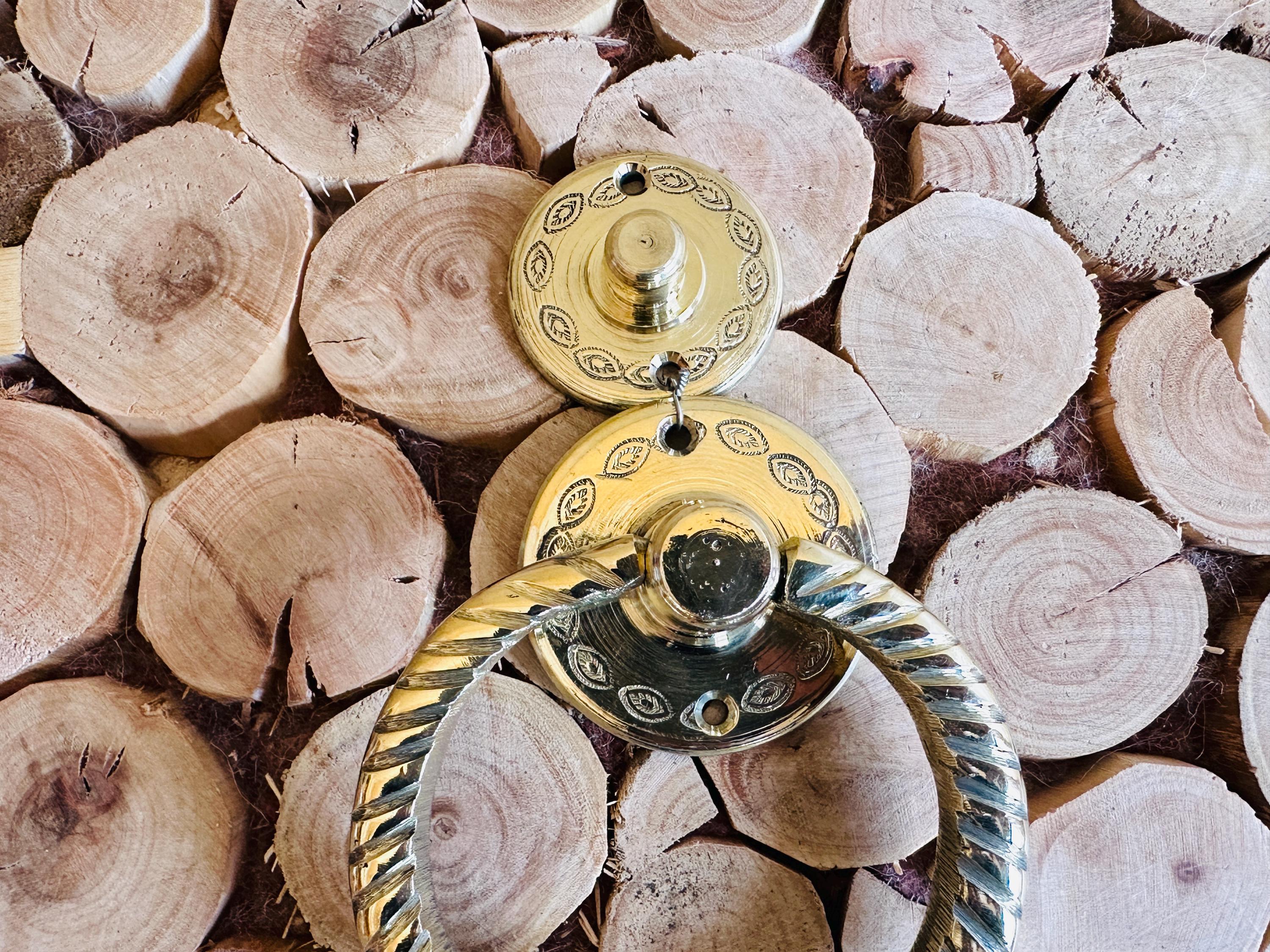 モロッコ真鍮ドアノッカー - ヴィンテージハンドクラフトアンティーク