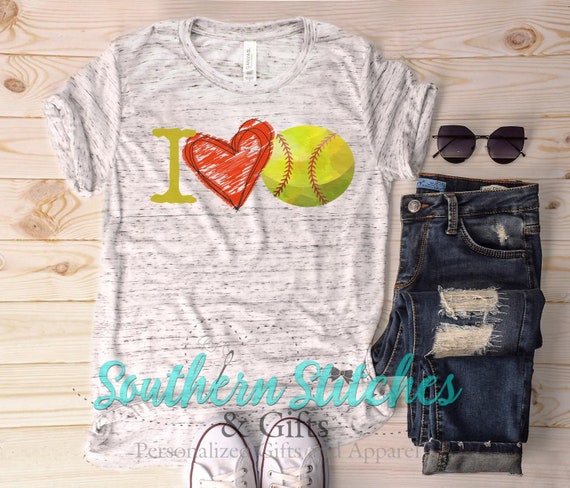 softball graphic tees