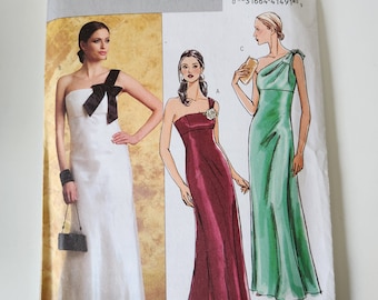 Butterick B4983 Formal Gown Pattern, Uncut, Sizes 14-16-18-20