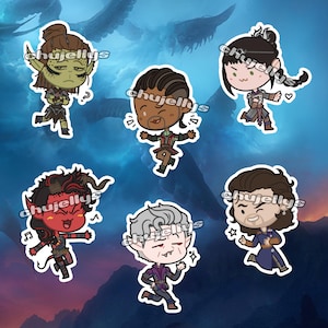 Baldur&#39;s Gate 3 Stickers