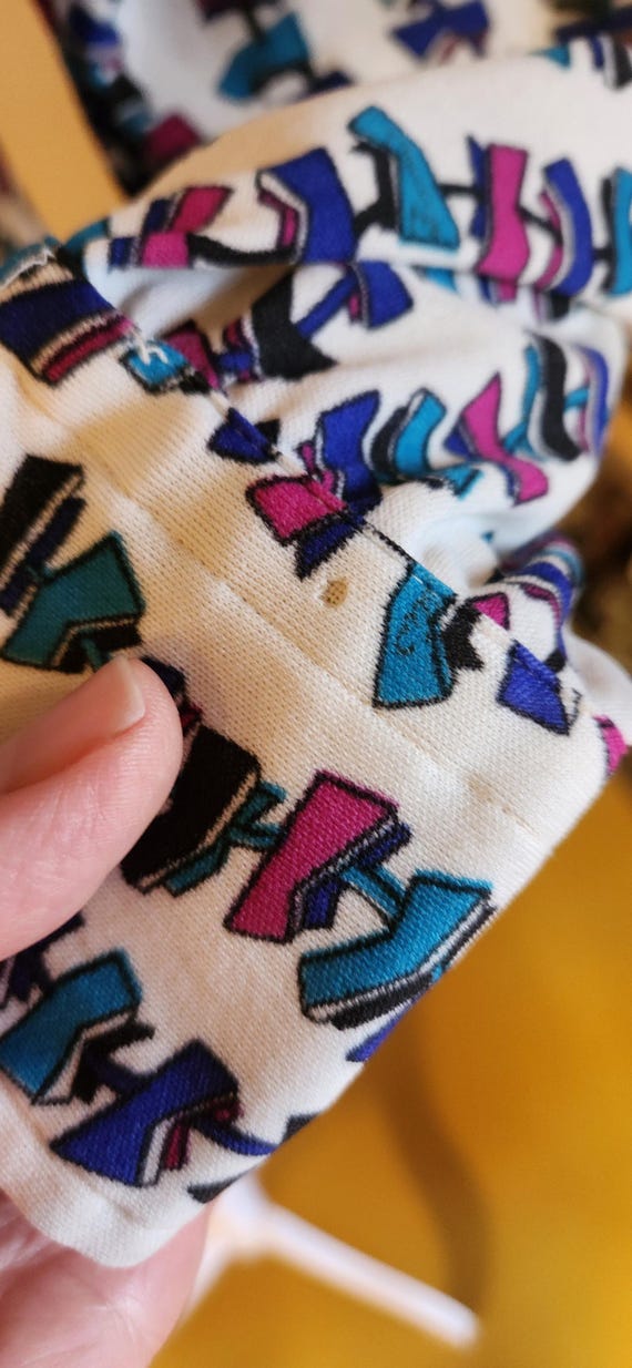 Emilio Pucci for Chesa 70s button front shirt.   … - image 6