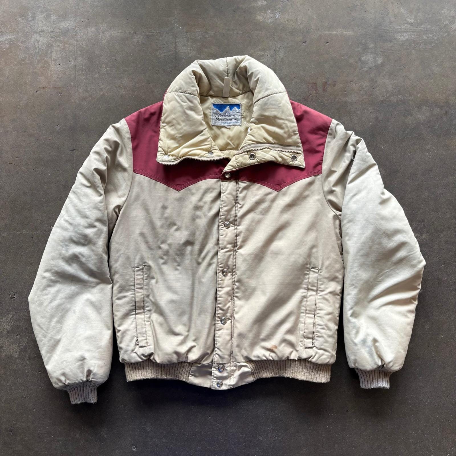 70s Powderhorn Mountaineering 中綿ジャケット L Vintage 70s 