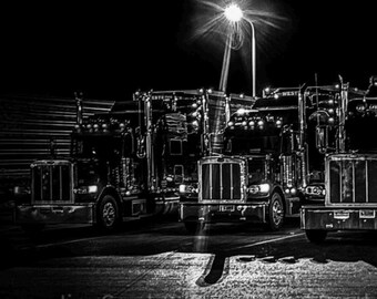 LKWs B&W Art