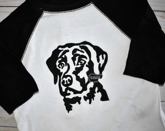 Lab Face embroidery design