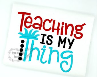 Teaching is my Thing design