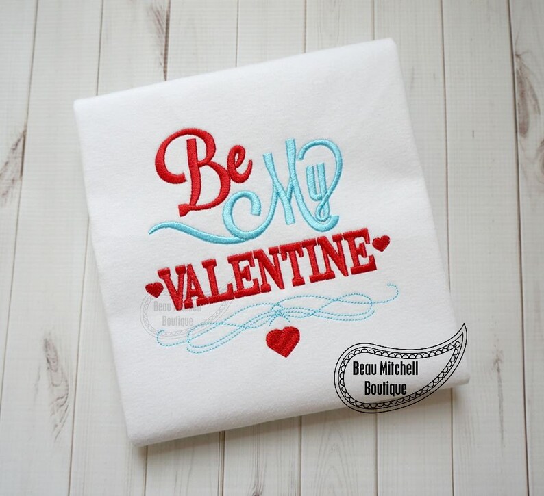 Be my valentine embroidery design  etsy Be my valentine embroidery design  etsy