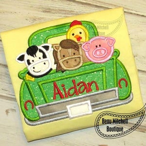 Farm truck applique