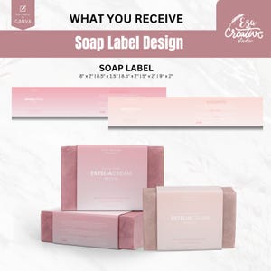 Editable Cosmetic Mega Bundle Label Design Canva, 50+ Custom Skincare Beauty Body Product Label Sizes, Bottle, Soap, Jar Label, ThankYouCard
