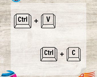 Ctrl C + Ctrl V DTF Transfer: Copy Paste Print