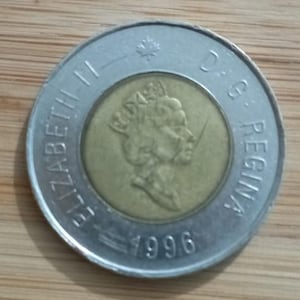 Canada 2 dollar coin - Etsy 日本