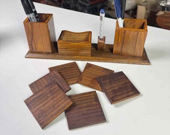 Wooden Desk Organizer, Office Desk Accessory, Desk Decluttering Solution, Home Office Organizer, Organizer Gift, Workspace Gift