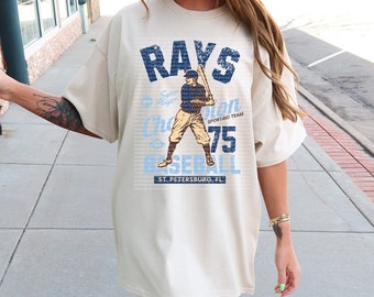 Vintage Mlb 90s Bootleg Tampa Bay Shirt, Tampa Bay Baseball Hoodie, Vintage Baseball Fan Shirt, Rays Shirt, Baseball Unisex