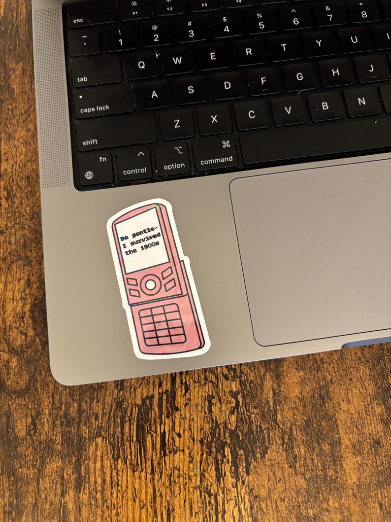 90s Nostalgia Holographic Sticker - Funny Millennial Gift image 2