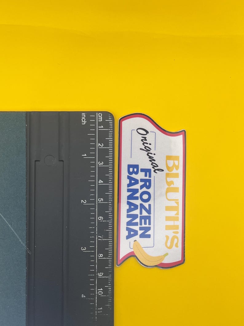 Bluth's Frozen Banana Sticker: Arrested Development Fan Art Decal - Etsy