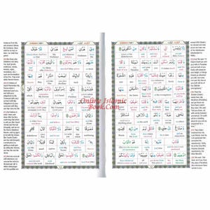 Studera den ädla Koranen ord för ord (3-delad fullfärgsuppsättning) av Dr. Muhsin Khan och Dr. Taqi-ud-Din Al-Hilali bild 5