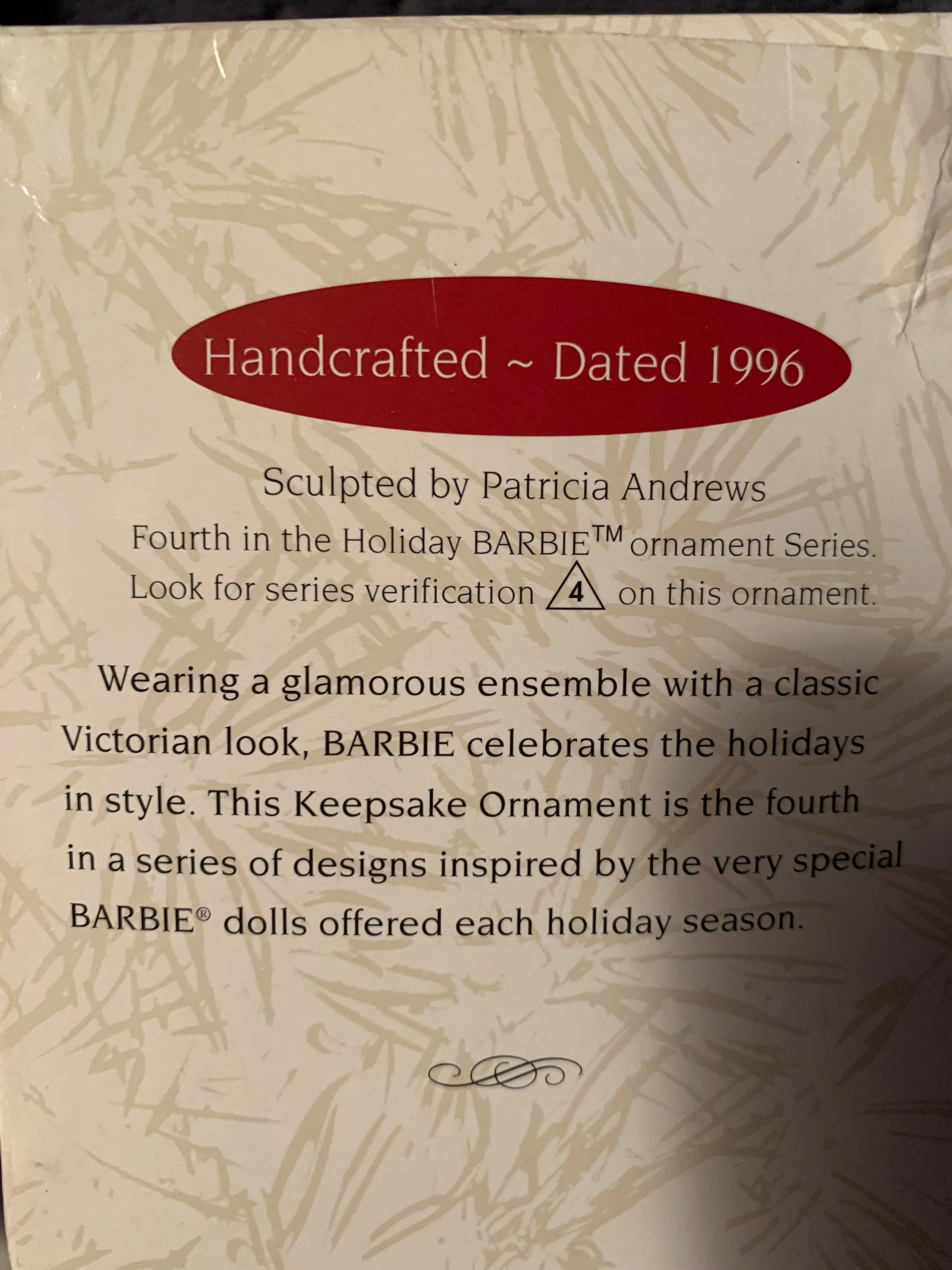 Hallmark Barbie 1996 Ornament - Etsy