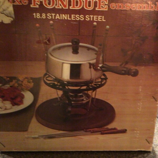 Fondue Set Etsy