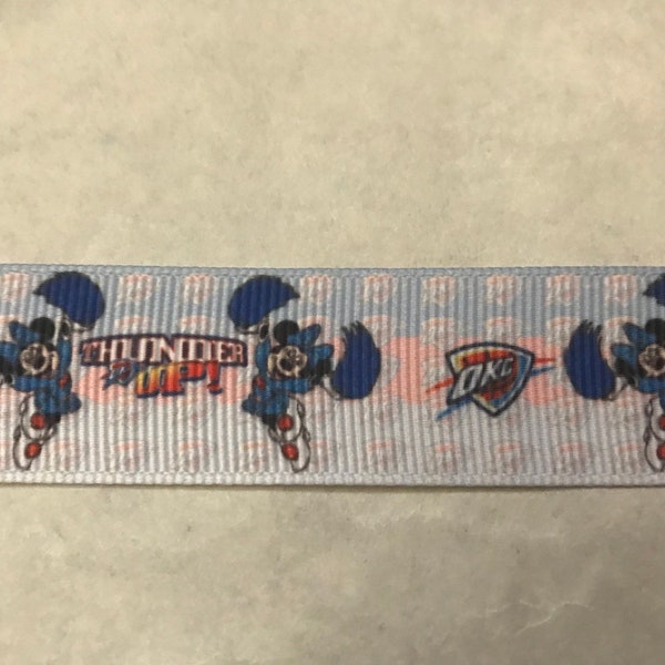 Minnie Mouse OKC Thunder Ribbon