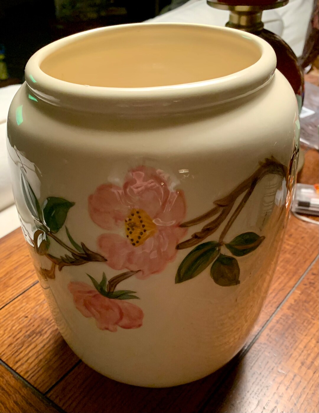 Franciscan Desert Rose Cookie Jar Etsy