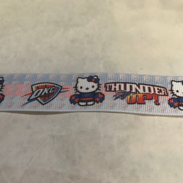 Hello Kitty OKC Thunder Ribbon