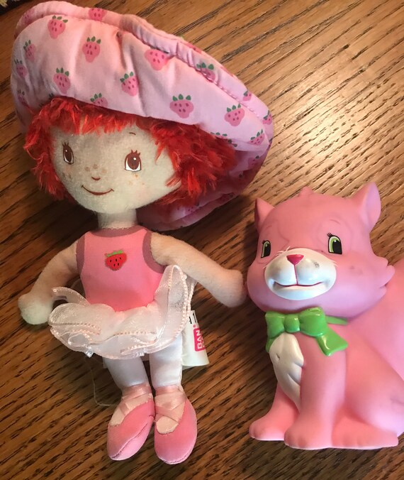 Strawberry Shortcake Ballerina and Cat