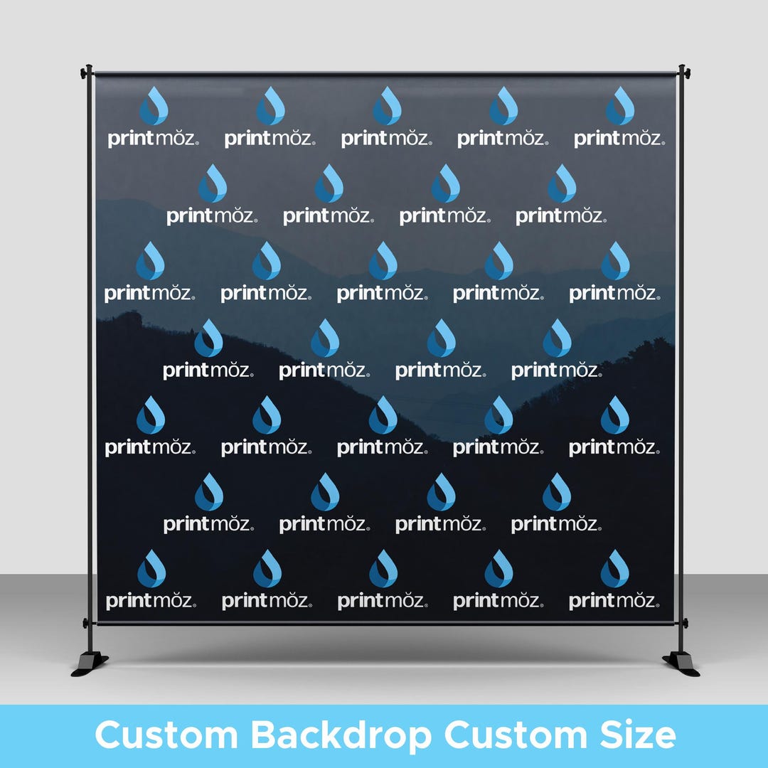 Custom Step & Repeat Backdrop Banner • Photo Backdrops • Personalized ...