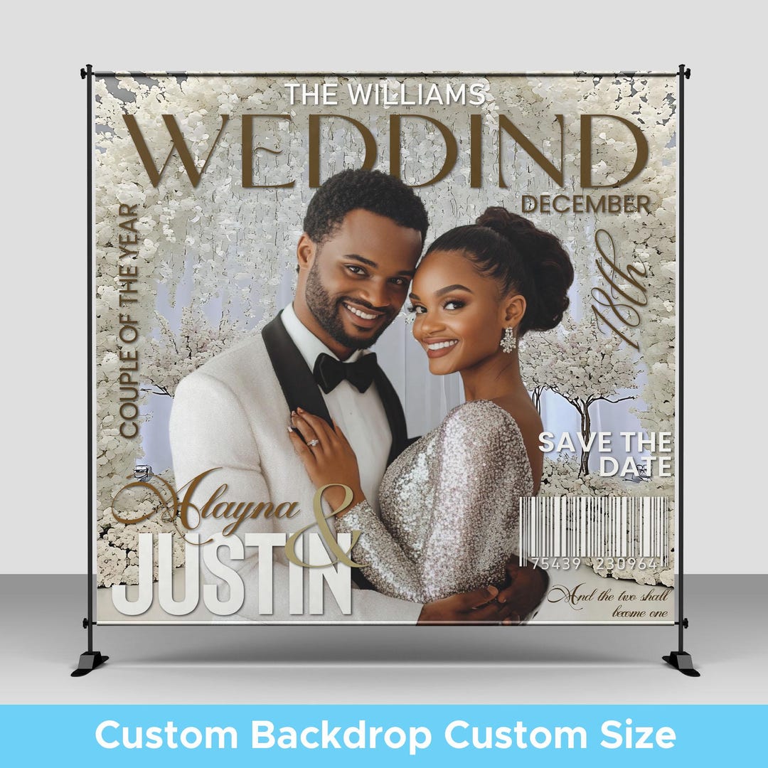 Custom Photo Big Size Vinyl Photo Backdrop • Party Backdrop • Step ...