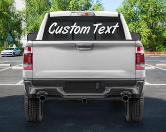 Custom Truck Vinyl Decals Windshield Decals Vinyl Car Truck Window Custom Stickers Windshield Decal Custom Car Decal Company Name Decals