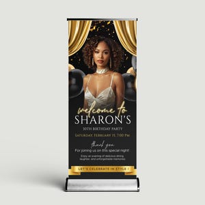 Custom Retractable Banner Stand | Roll Up Banner | Pop up Banner Stand | Store Banner | Promotional Banner | Standing Banner