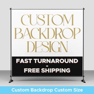 Birthday Backdrop • Custom Photo Backdrops • Party Backdrop • Step Repeat Birthday Party • Prom Backdrop • Sweet 16 Birthday Backdrop