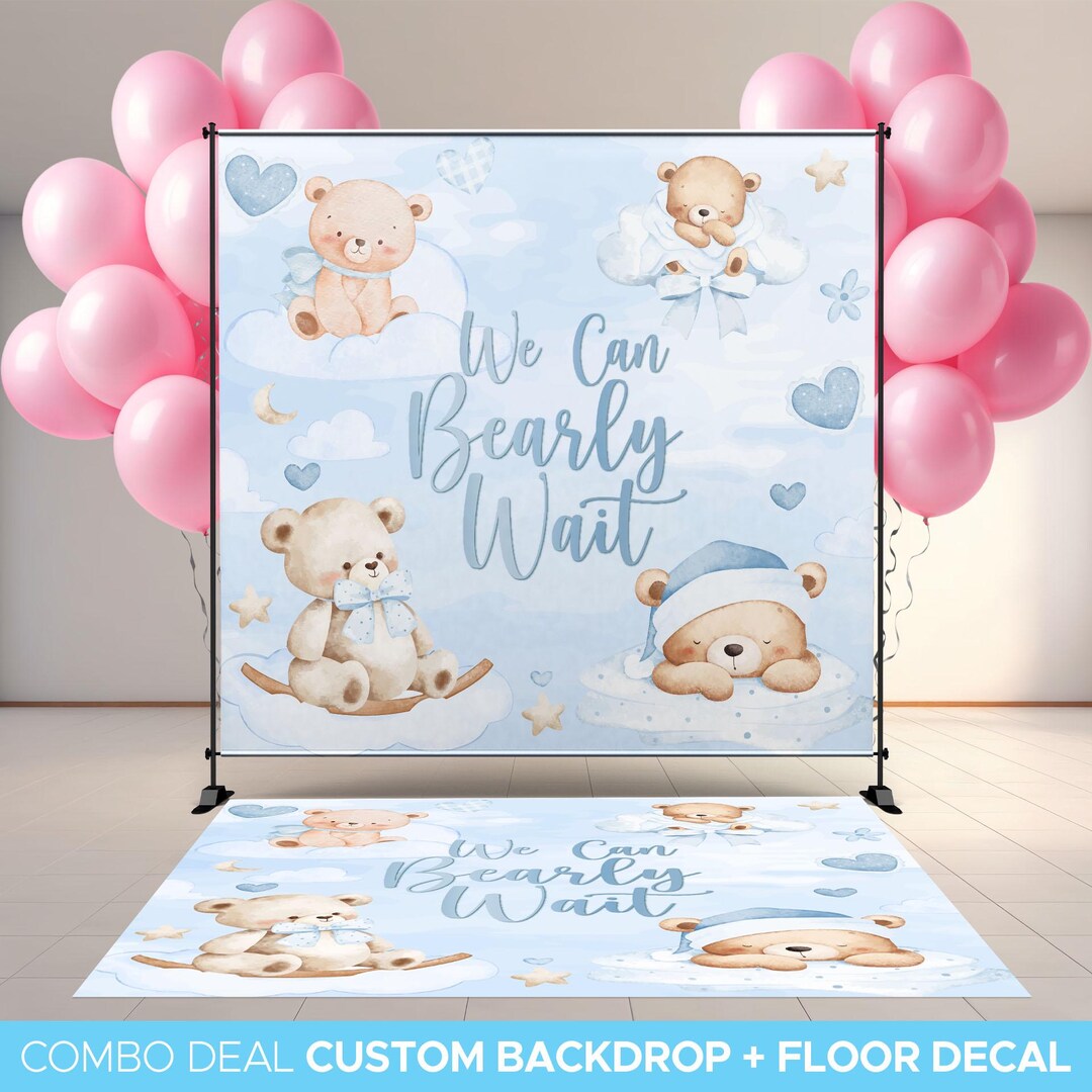 BACKDROP + FLOOR DECAL • Custom Backdrop and Matching Floor Decal ...