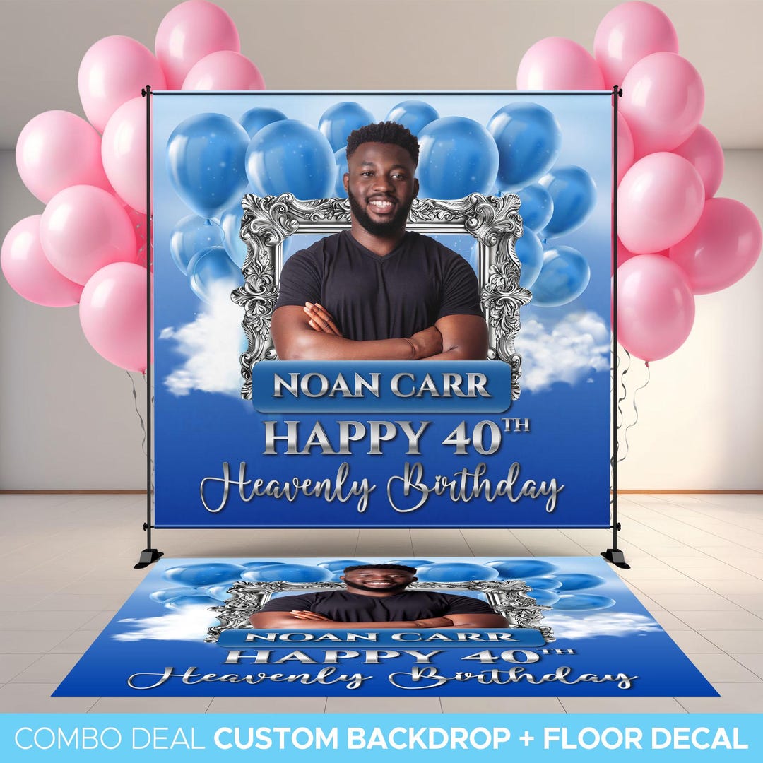 BACKDROP + FLOOR DECAL • Custom Backdrop and Matching Floor Decal ...