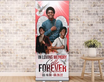 Roll Up Banner | Custom Retractable Banner Stand | Pop up Banner Stand | Store Banner 33" x 80" | Banner Stand | Promotional Banner