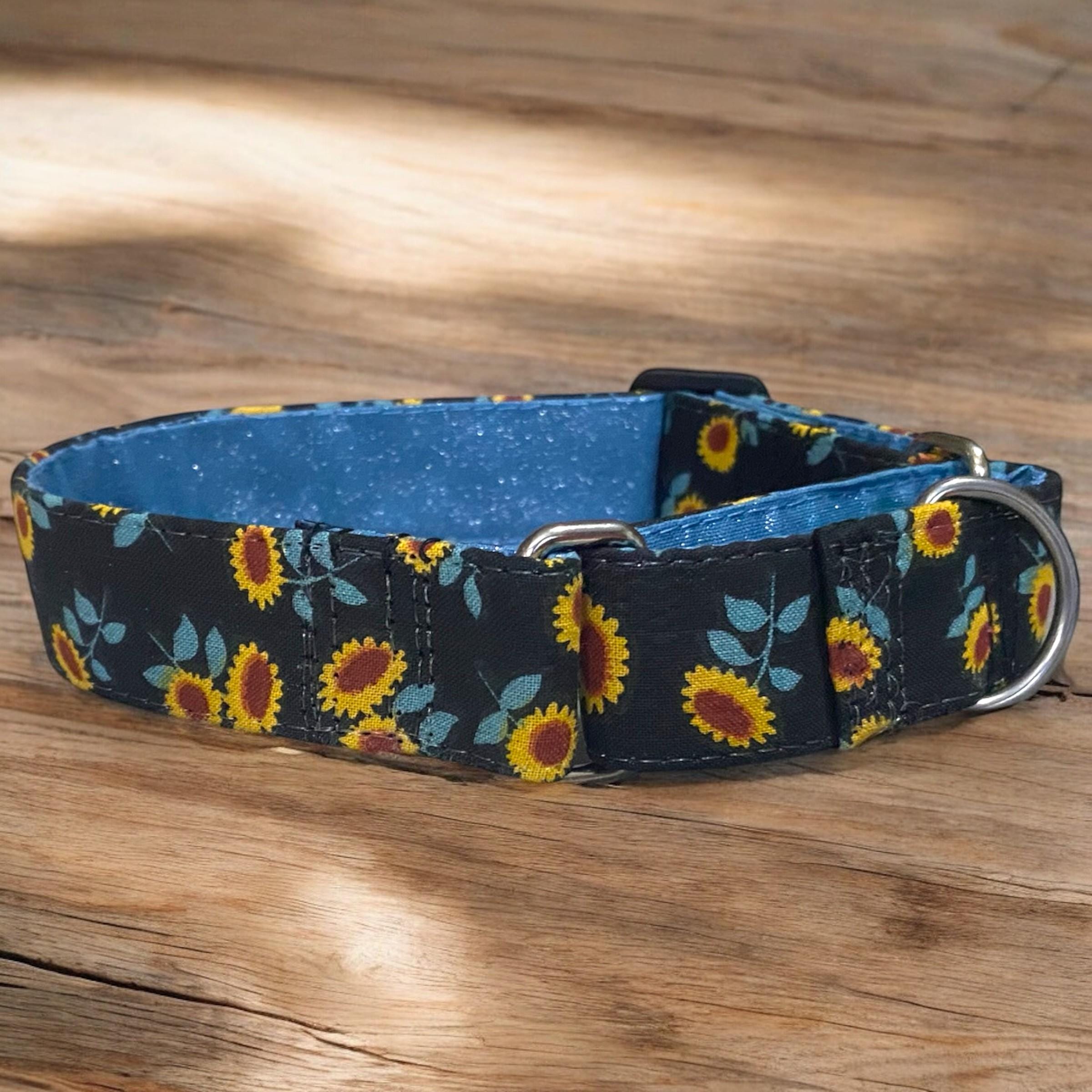 Sunflowers Glitter Dog Collar Israel