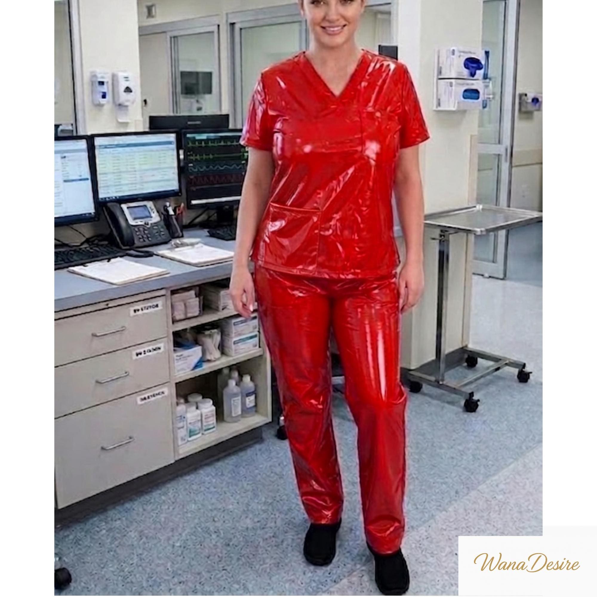 Custom Nurse Scrubs Costume – Handmade Cosplay Outfit (XS–6XL) - Etsy