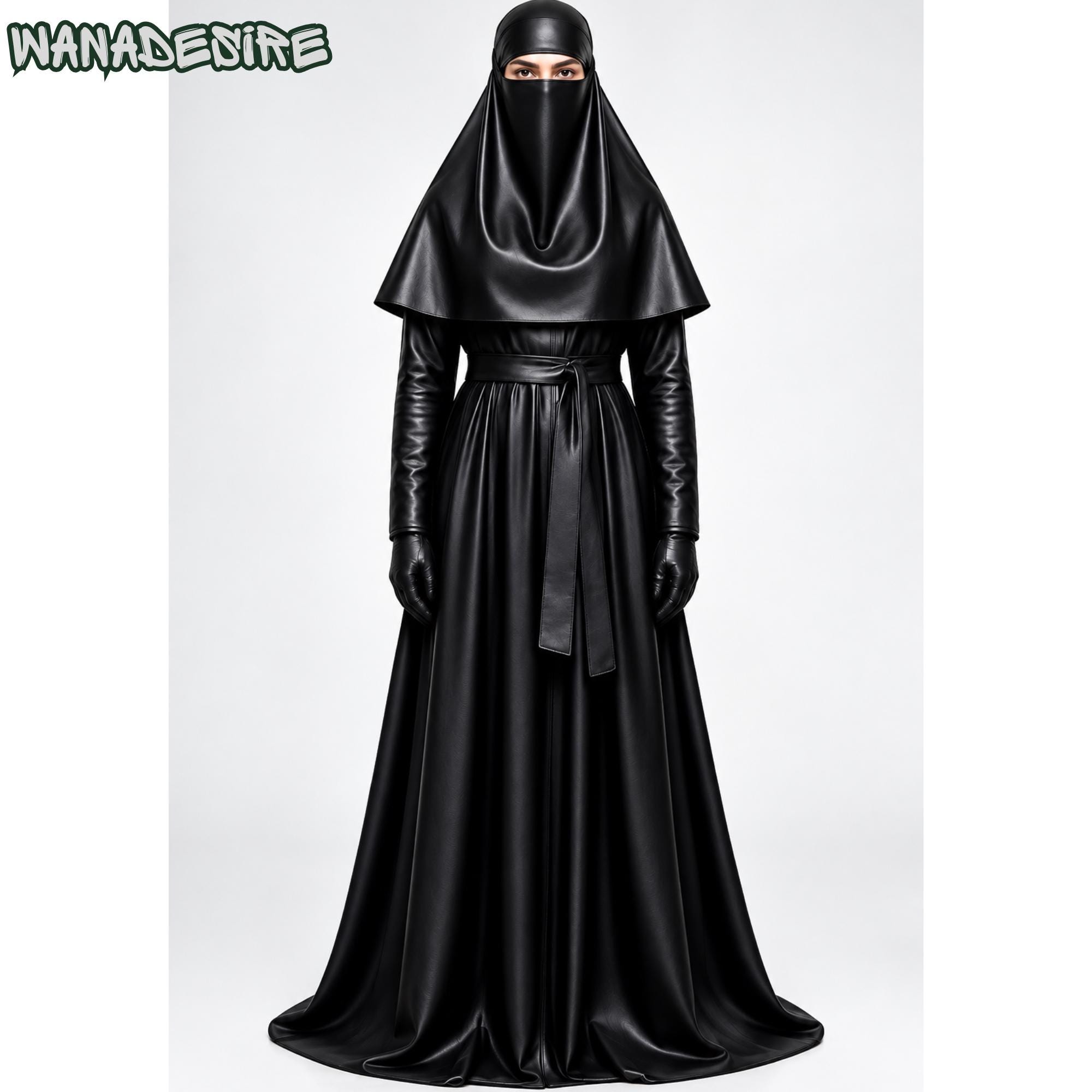 Leather Hijab