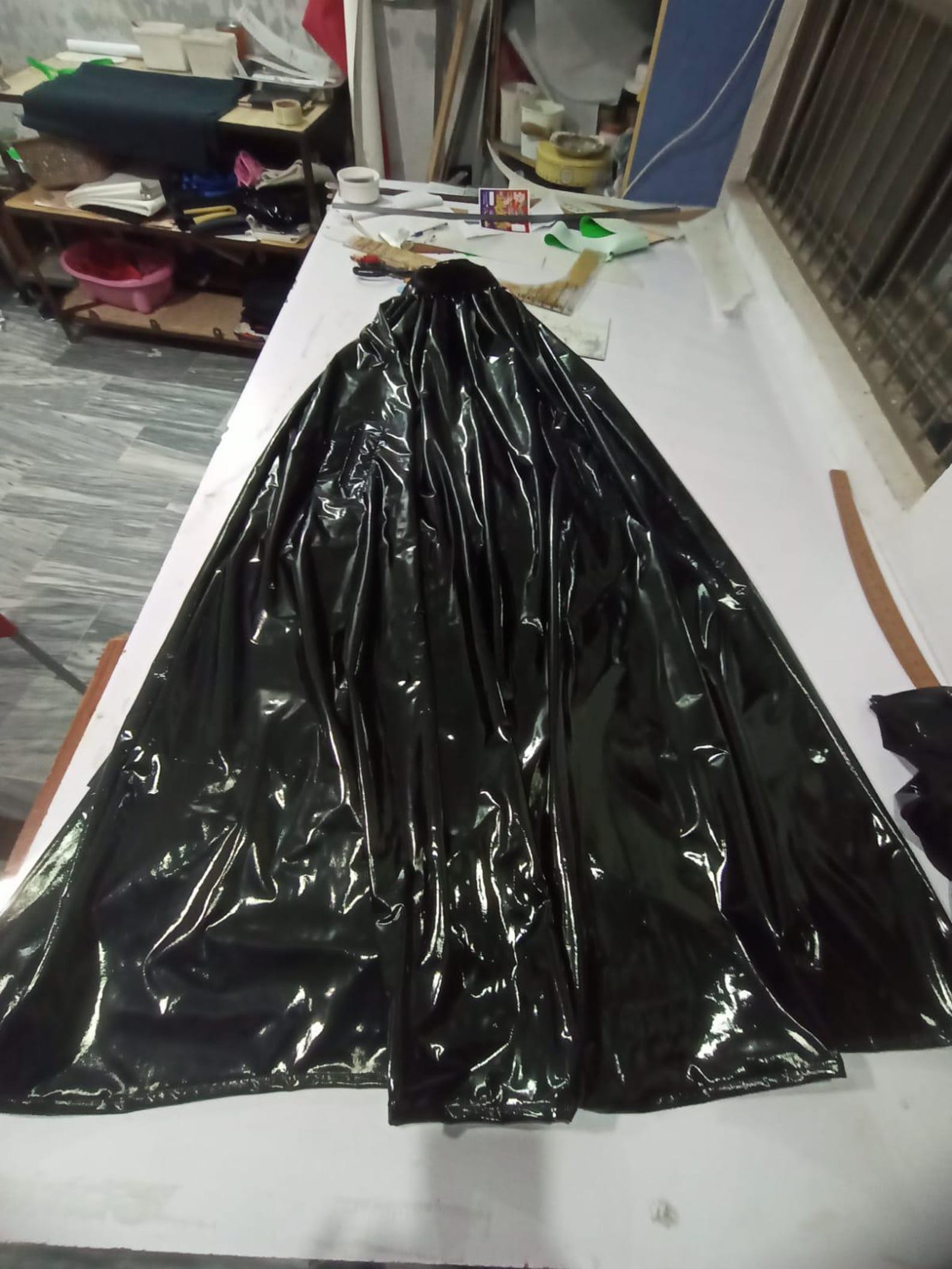 Custom PVC Burqa | Gothic Modest Fashion, Unisex Outerwear - Etsy