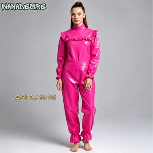Shiny Romper – PVC Jumpsuit Catsuit XS to 6XL