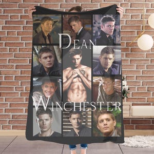 Dean Winchester Blanket, Supernatural Blanket, Supernatural Throw, Winchester Brothers, Wayward Son, Sam Winchester, Supernatural Merch