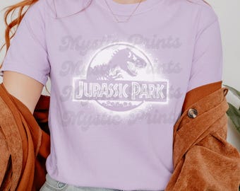 Jurassic Park Shirt, Jurassic Park Dinosaur T-rex Shirt, Jurassic Park Logo Shirt, Universal Studios Shirt, Movie Logo Tee