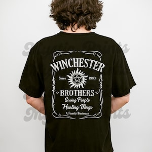 Winchester Family Business Shirt, Supernatural Shirt, SPN Tee, Supernatural Love Design, Unisex Tee, Winchester Brothers Shirt