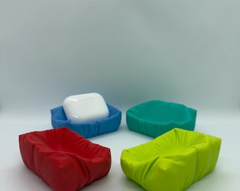 Organizador de AirPods - Mini sofá, soporte para auriculares 3D