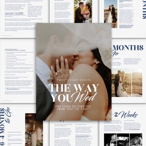 Ultimate Digital Wedding Planner | Wedding Checklist, Wedding Budget Tracker, Digital Wedding Templates, More Spreadsheet Templates Included