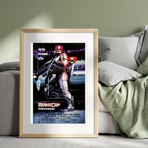 Robocop poster - Digital download - Poster - Robocop - Digital Print