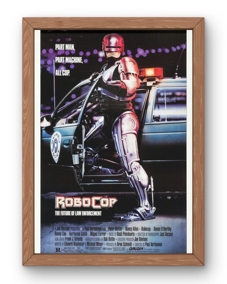Robocop Poster - Digital Download - Poster - Robocop - Digital Print - Etsy