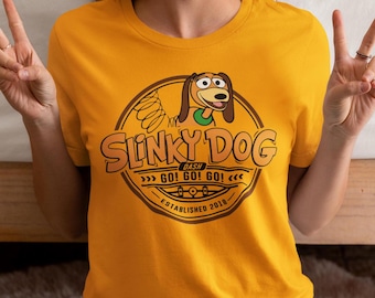 Disney Toy Story Slinky Shirt, Disney Dog Lover Gift, Toy Story Slinky Dog Dash T-shirt,  Magic Kingdom, Disney Family Trip, Birthday Gift